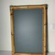 Miroir en rotin vintage