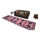 Pink & Dark Blue Anatolian Runner sku 2269.