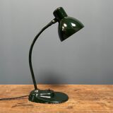 Dark green Kandem Bauhaus desk lamp model 1087 from the 1930s