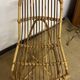 Paire de chaises en rotin & bambou