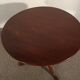 Mahogany side table