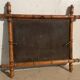 Faux bamboo mirror from the 1950s.