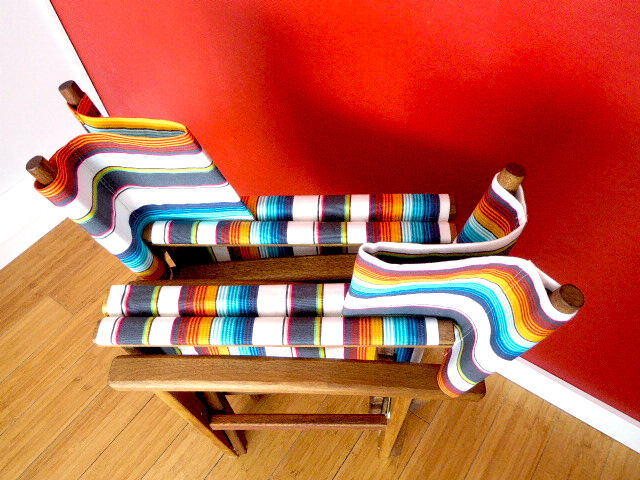 Pair of director's chairs