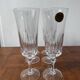 6 flûtes à champagne Cristal d'Arques