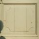 19th century patinated oak door and impost