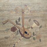 Former secretary marquetry and gilded bronze fittings