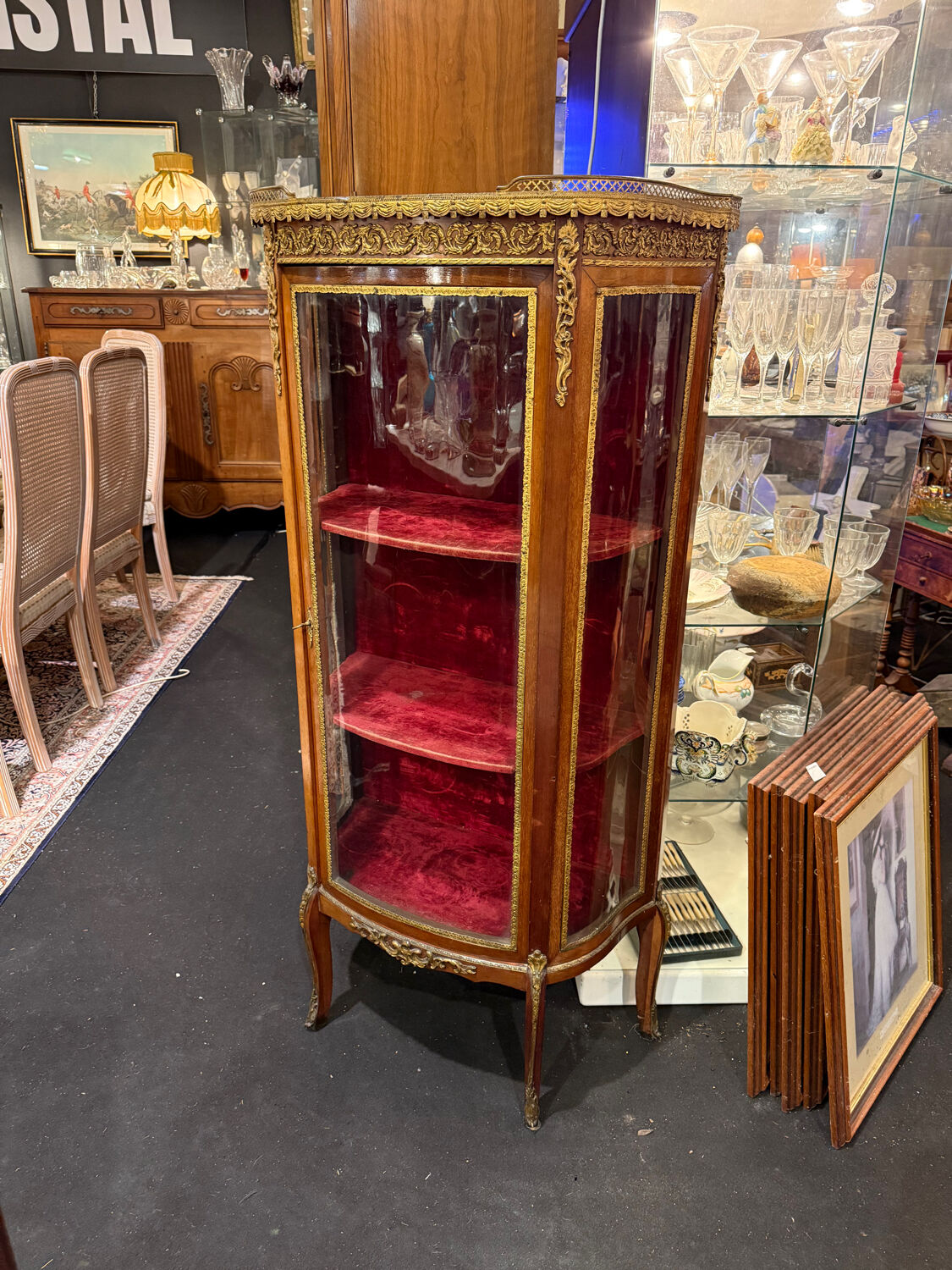Louis XVI display cabinet