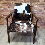 Fauteuil 1960s, PRL, vintage, Henryk Lis, Fox