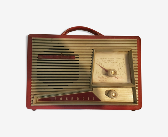 Vintage radio socradel cabristor | Selency