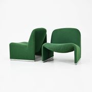 Set of 2 Alky Armchairs by Giancarlo Piretti for Anonima Castelli, 1970s