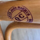 Rattan and Indonesian caning stool