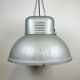 Large Oval Industrial Polish Factory Pendant Lamp from Predom Mesko, 1960s