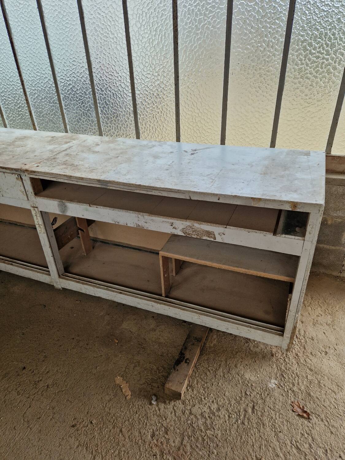 Meuble de metier établi/comptoir