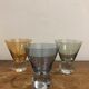 Lot de verres irisés des années 50