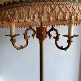 Napoleon III bronze floor lamp