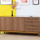 Vintage Scandinavian Enfilade – 165 cm