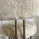 Vintage moumoute chair
