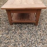 Old walnut coffee table