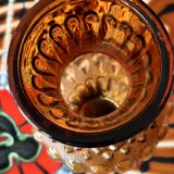 Vintage Empoli Italy Glass Vase