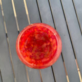 Red vase