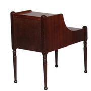 Pair of vintage Danish bedside tables in mahogany – 1950s