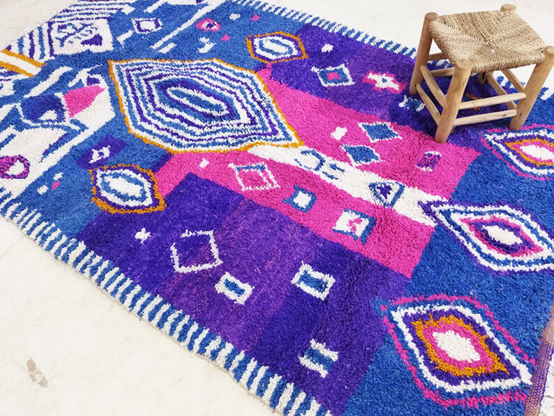 Tapis Berbere Marocain 253x153cm