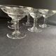 6 Champagne glasses – Guilloche crystal