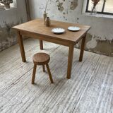 Oak farmhouse table