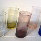 Vintage colorful design glasses year 70-80