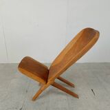 Vintage african birthing chair, 1960s