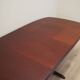 Table en acajou, design danois, années 1990, fabricant : Skovby