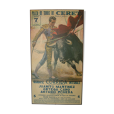 70s bullfighting poster