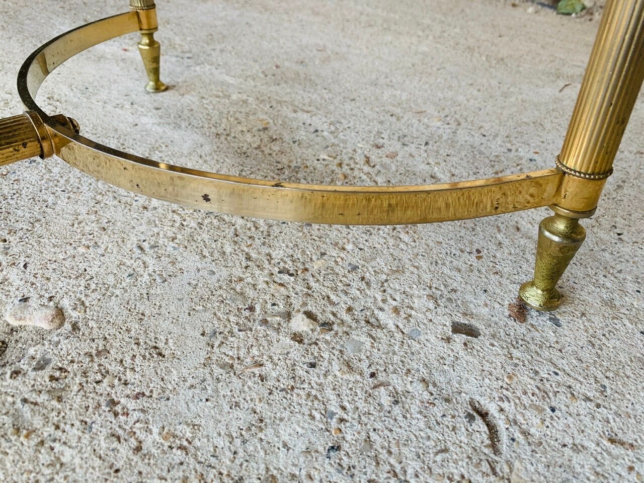 Vintage coffee table in marble and onyx circa 60/70