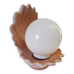 Lampe coquillage vintage