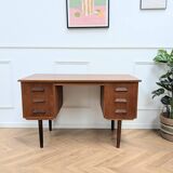 Vintage Scandinavian teak desk