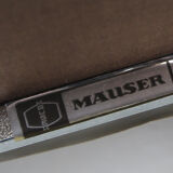 1960s chair in green and chrome from Mauser