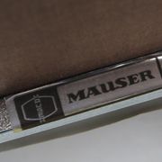 Chaise des années 1960 vert et chrome de Mauser