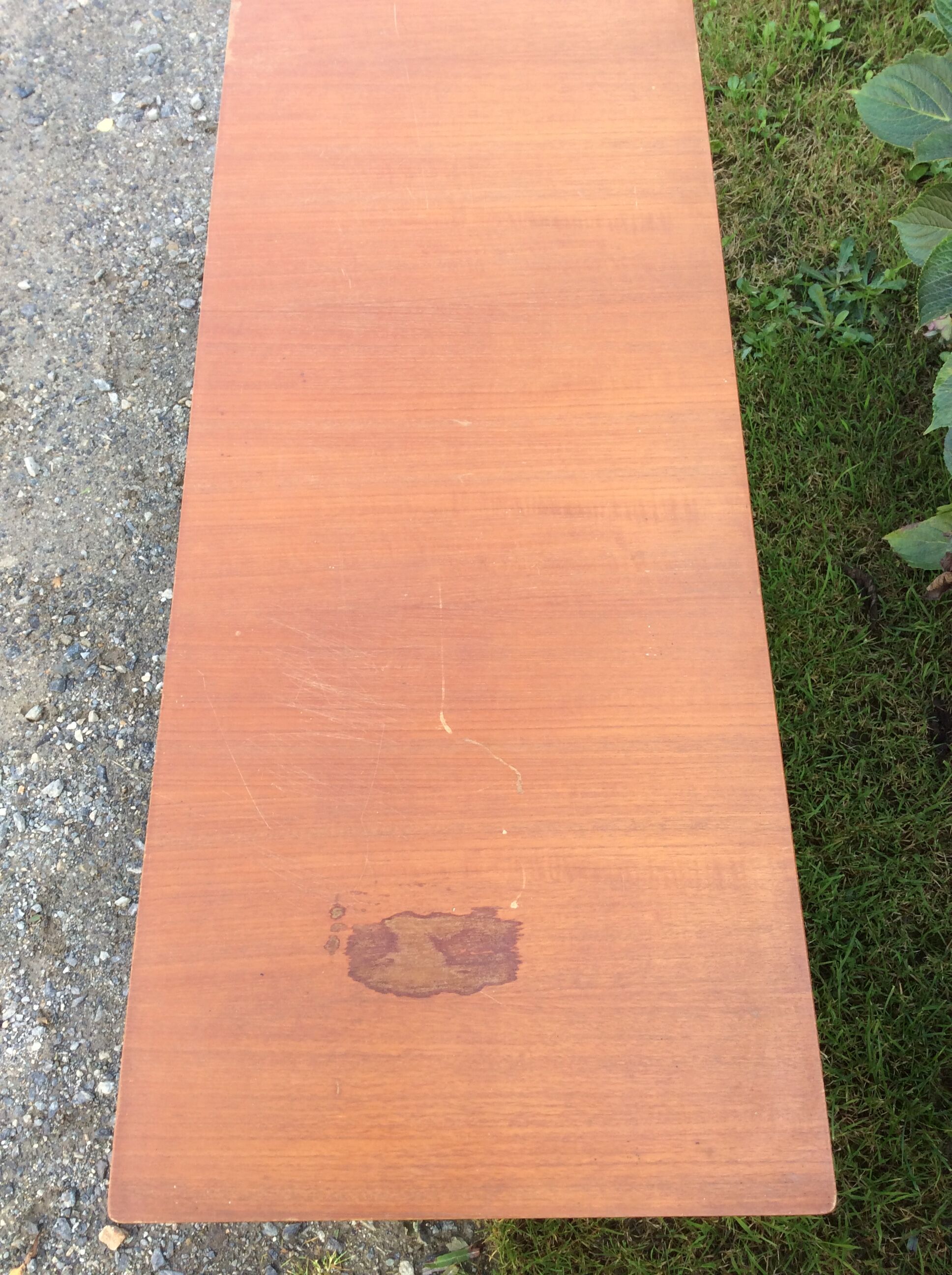 Table basse scandinave en teck