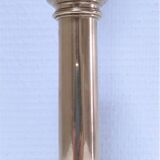 Solid brass column lamp foot Regency design 80s design