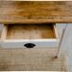 Firm table feet spindles cream
