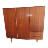 Scandinavian vintage compass leg wardrobe