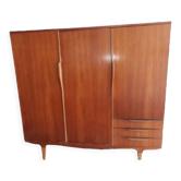 Scandinavian vintage compass leg wardrobe