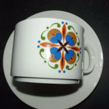 Cup and under cup 1960 Weidmann cups