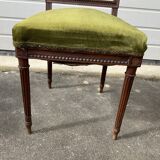 Pair of lyre chairs