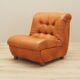 Red armchair, Italian design, 1970s, production: Italy