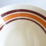 Earthenware salad bowl