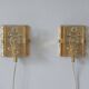 Vintage Swedish Wall Sconces, Set of 2