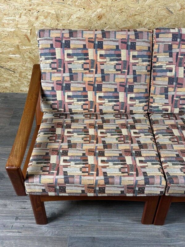 1960s/70s Teak 2-seater sofa by Glostrup Møbelfabrik Denmark Design