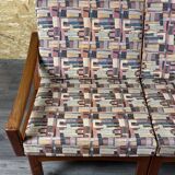 1960s/70s Teak 2-seater sofa by Glostrup Møbelfabrik Denmark Design