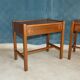 Pair of bedside tables in teak veneer circa 1970 scandinavian work